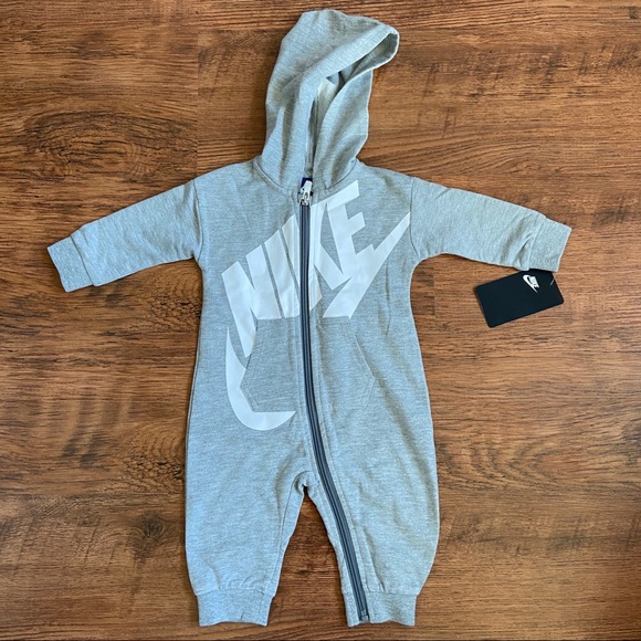 Nike Boys Onesie Zipper - Picture 1 of 3